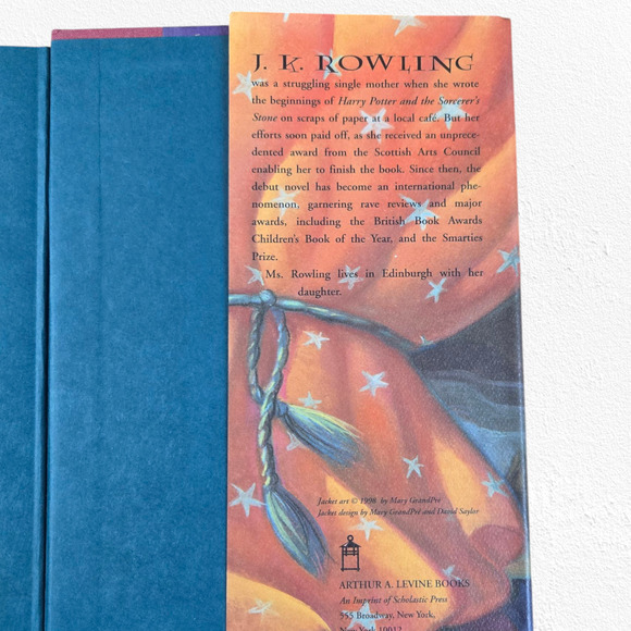 Harry Potter and the Sorcerer’s Stone First American Edition 27th Printing 1998 - Picture 6 of 8